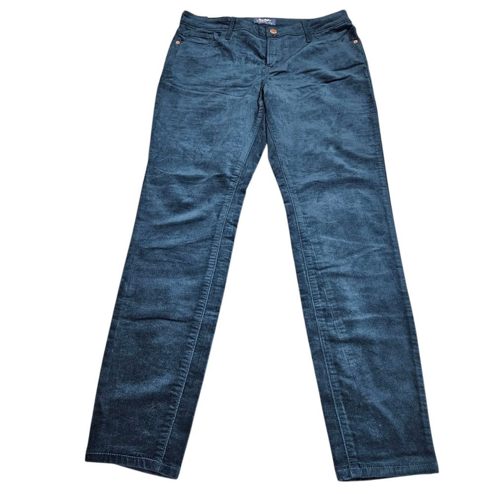 Old Navy Pants Womens Size 10‎ Velvet Teal Rockstar Super Skinny Mid Rise NEW